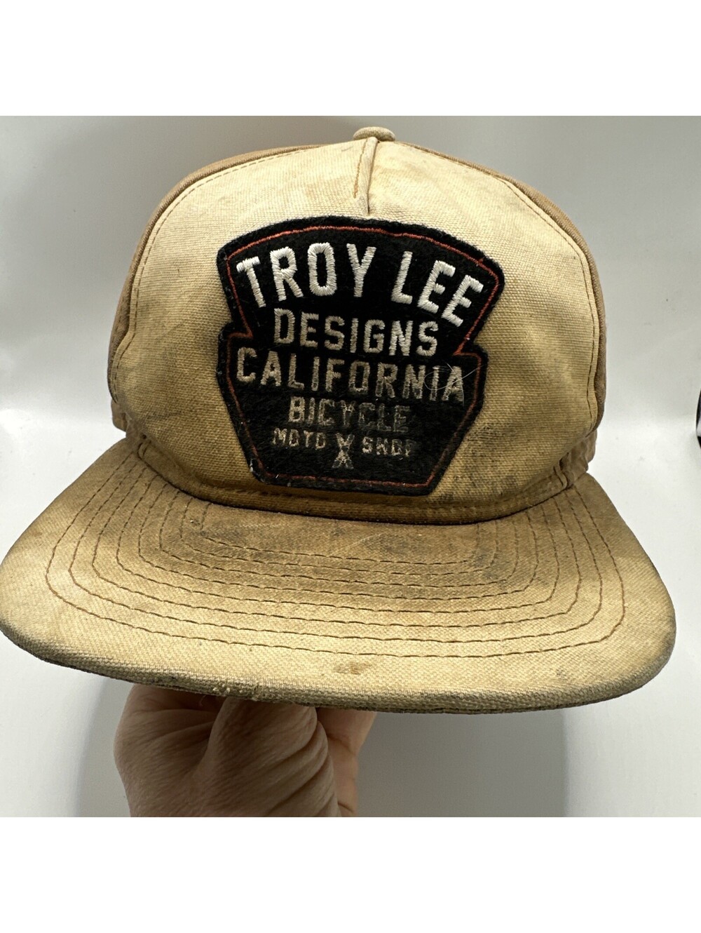 Troy Lee New Era 9fifty Bicycle Skid Mark Hat Cap  Rare